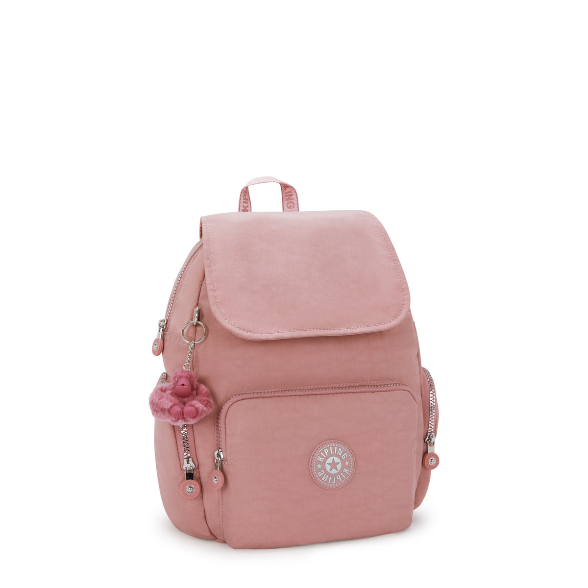 حقيبة ظهر Kipling City Zip S Glorious Pink صغيرة I7354-8HB