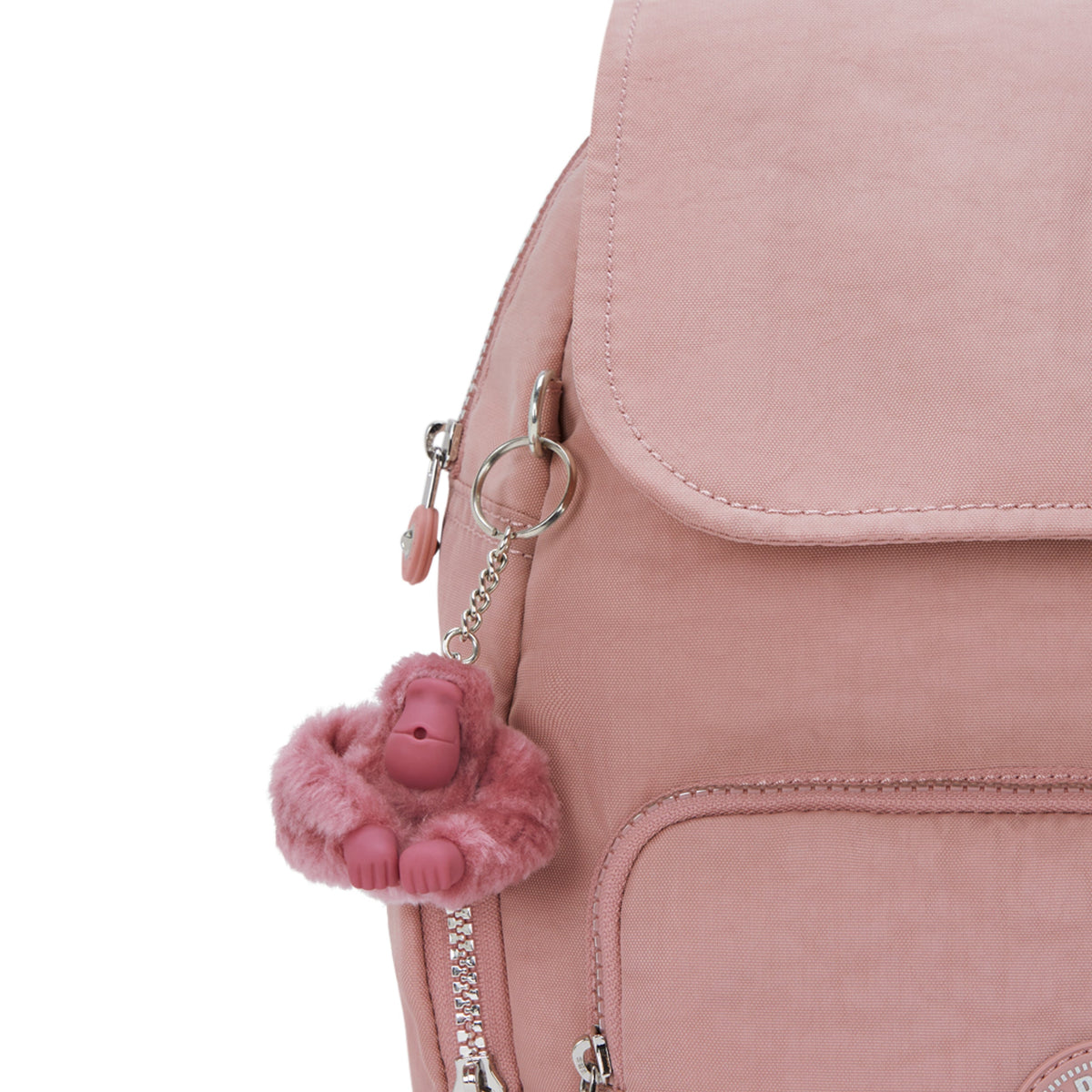 حقيبة ظهر Kipling City Zip S Glorious Pink صغيرة I7354-8HB
