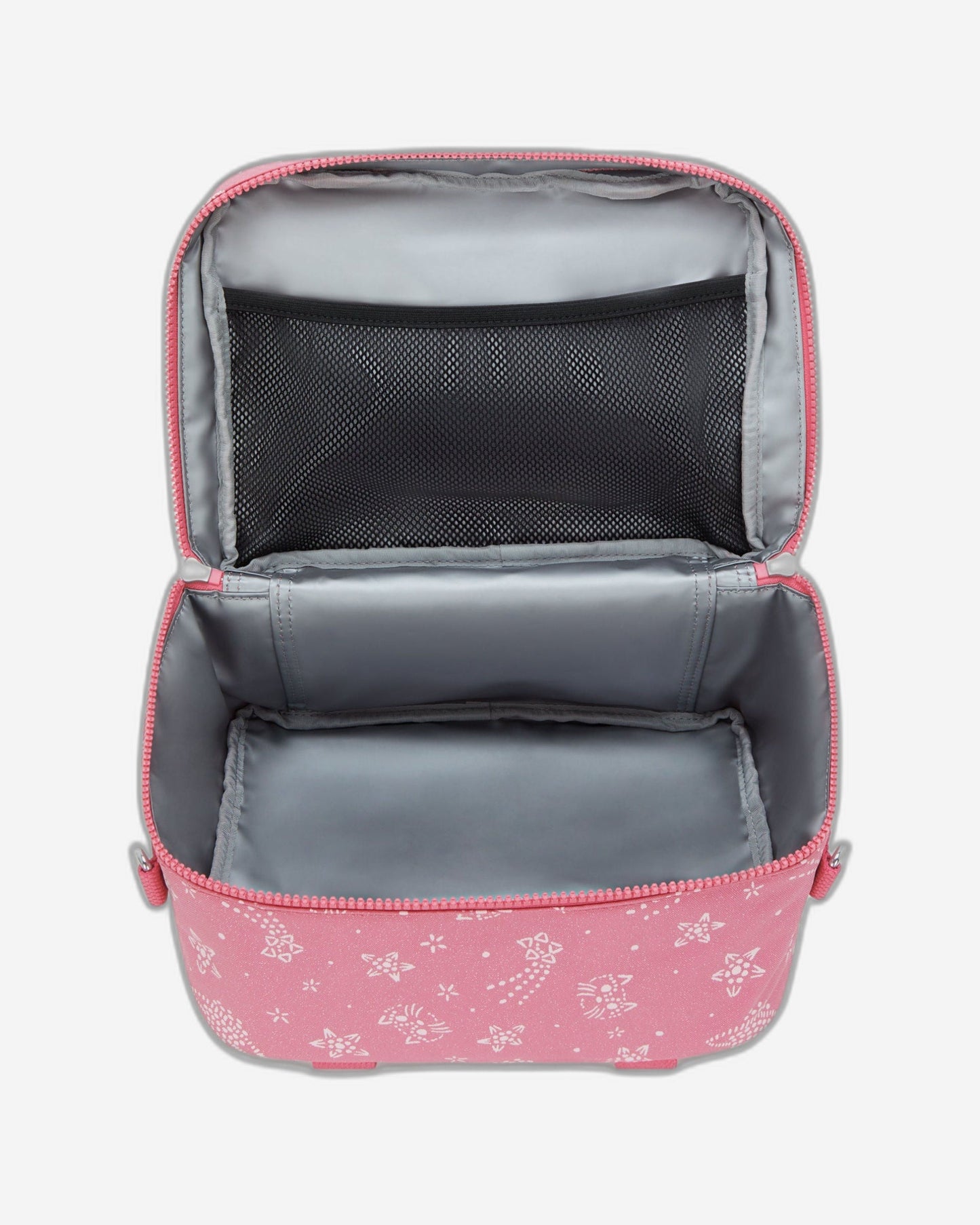حقيبة غداء كبيرة KIPLING Miyo Glitter Cats (مع جيب ترولي) I7363-5FR