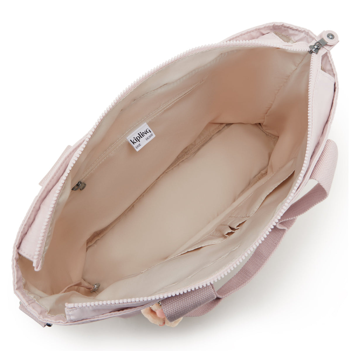 Kipling Minta L Pink Shine حقيبة حمل كبيرة I7447-3DZ