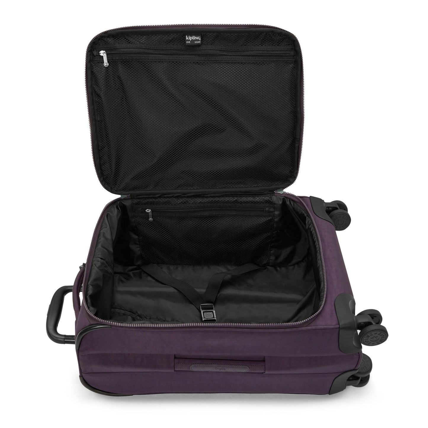 حقيبة Kipling New Youri Spin S Ultimate Plum صغيرة الحجم قابلة للطي I7504-67U