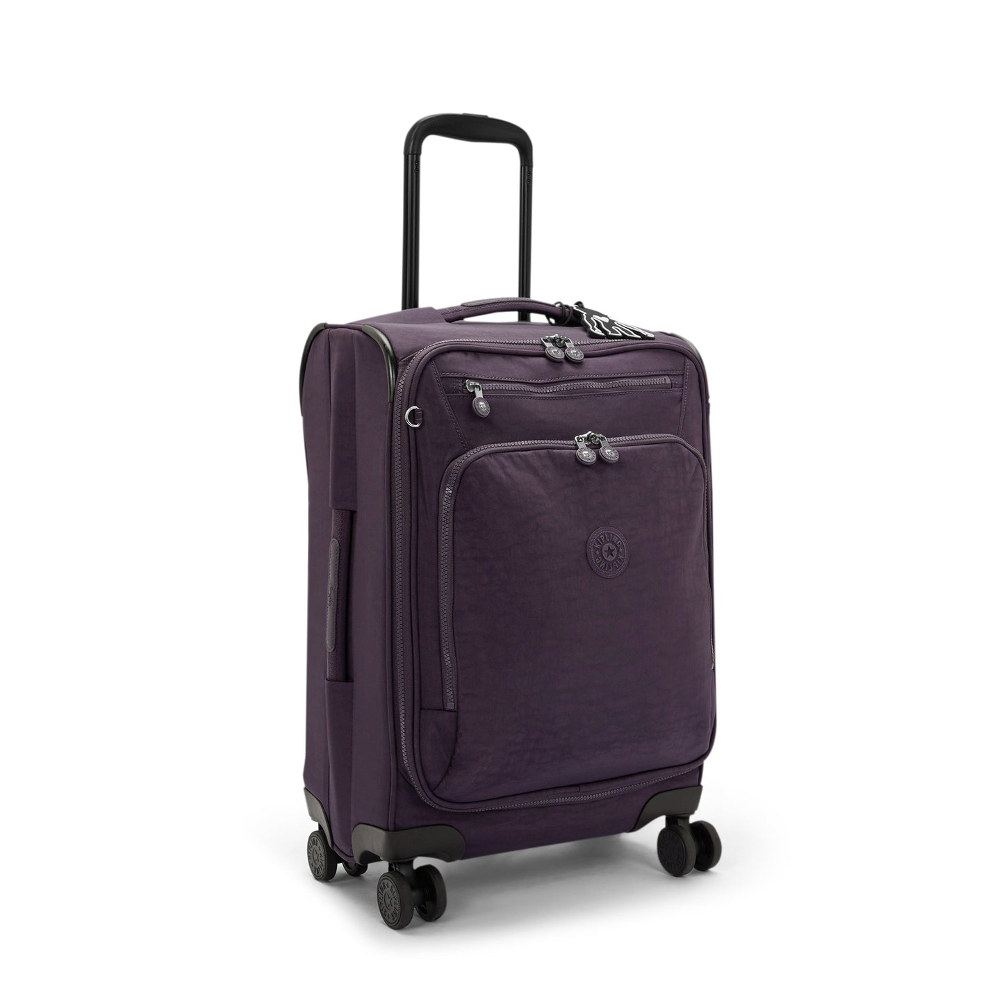 حقيبة Kipling New Youri Spin S Ultimate Plum صغيرة الحجم قابلة للطي I7504-67U