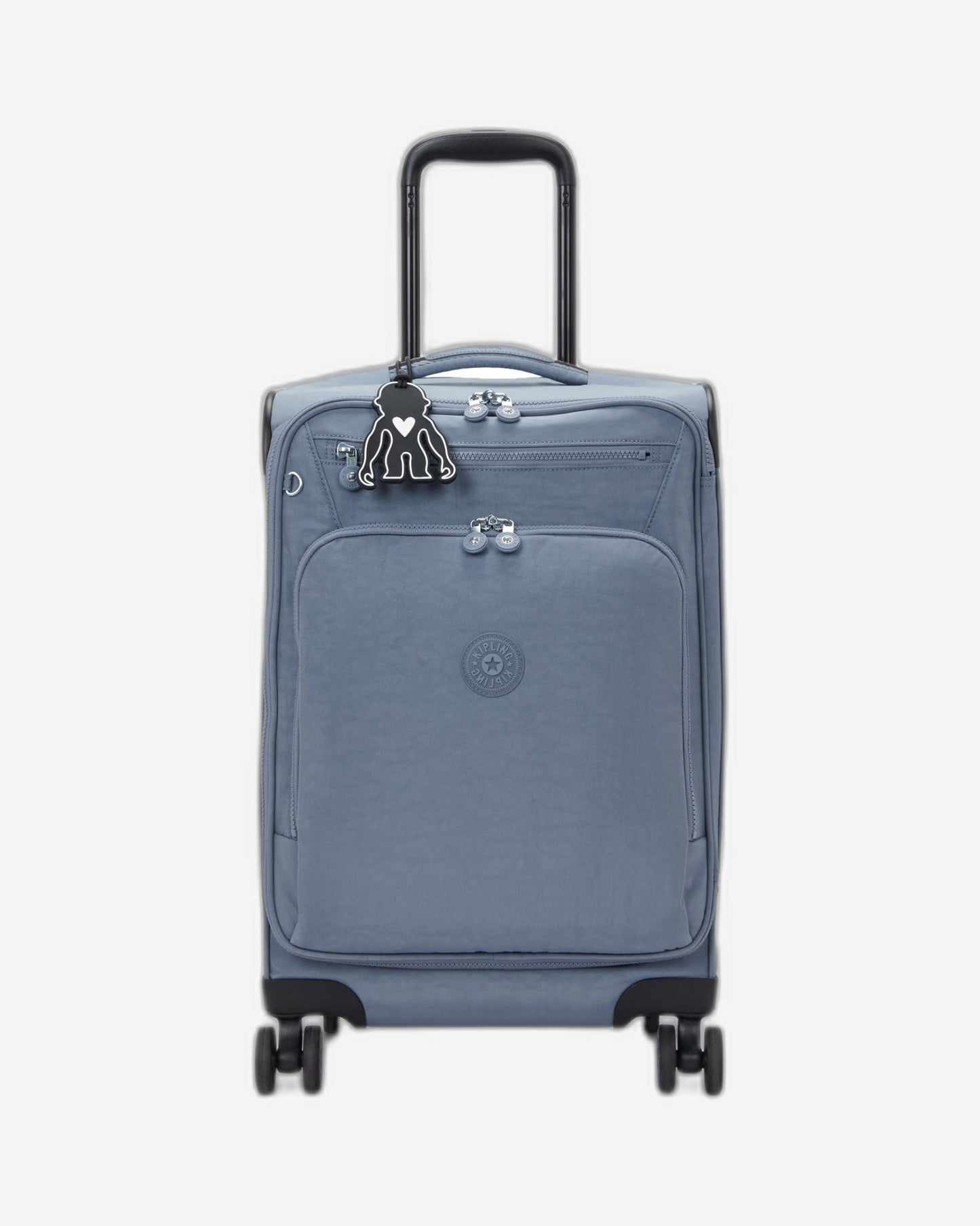 Kipling New Youri Spin S Blue Stone حقيبة سفر بعجلات صغيرة I7504-6FB