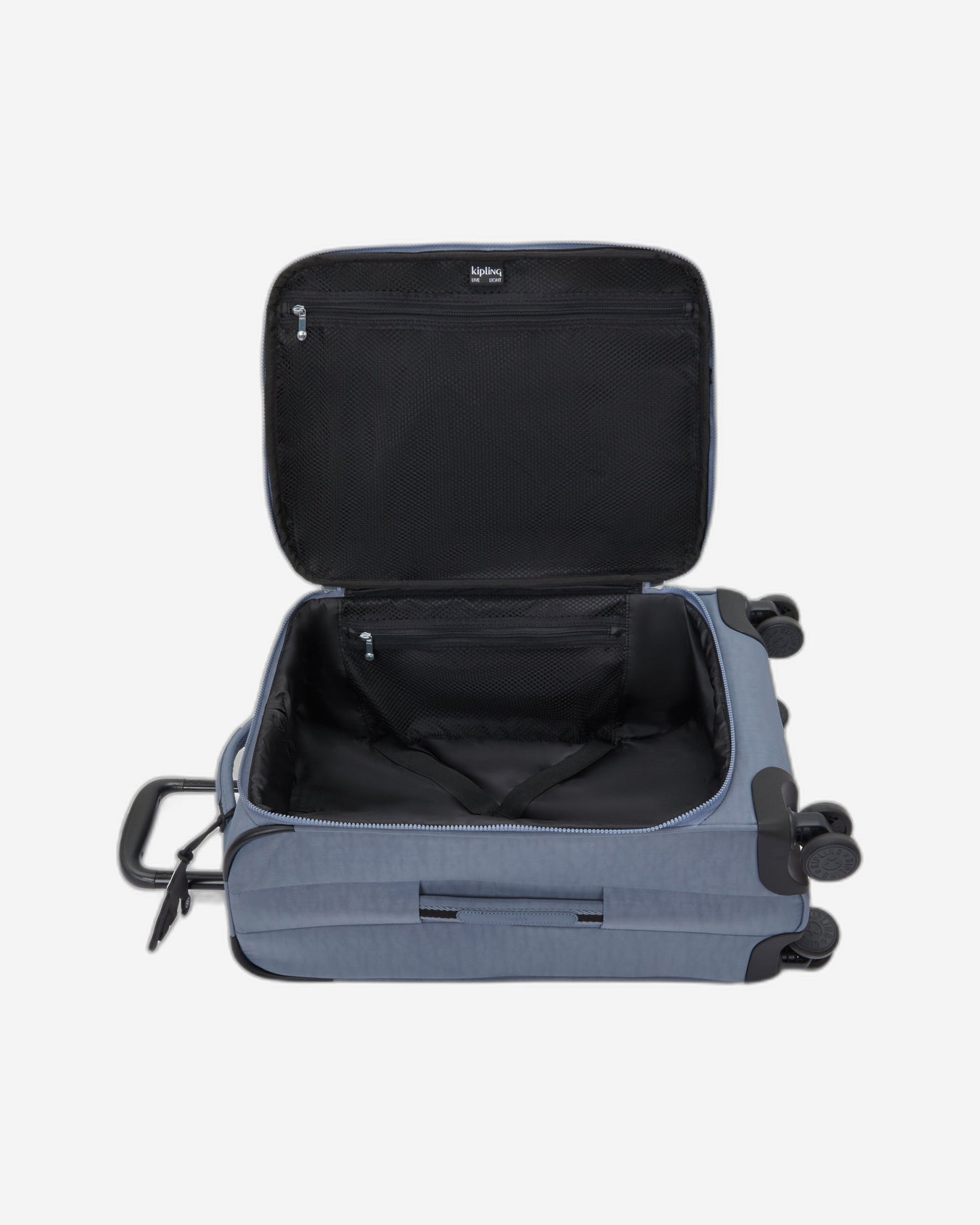 Kipling New Youri Spin S Blue Stone حقيبة سفر بعجلات صغيرة I7504-6FB
