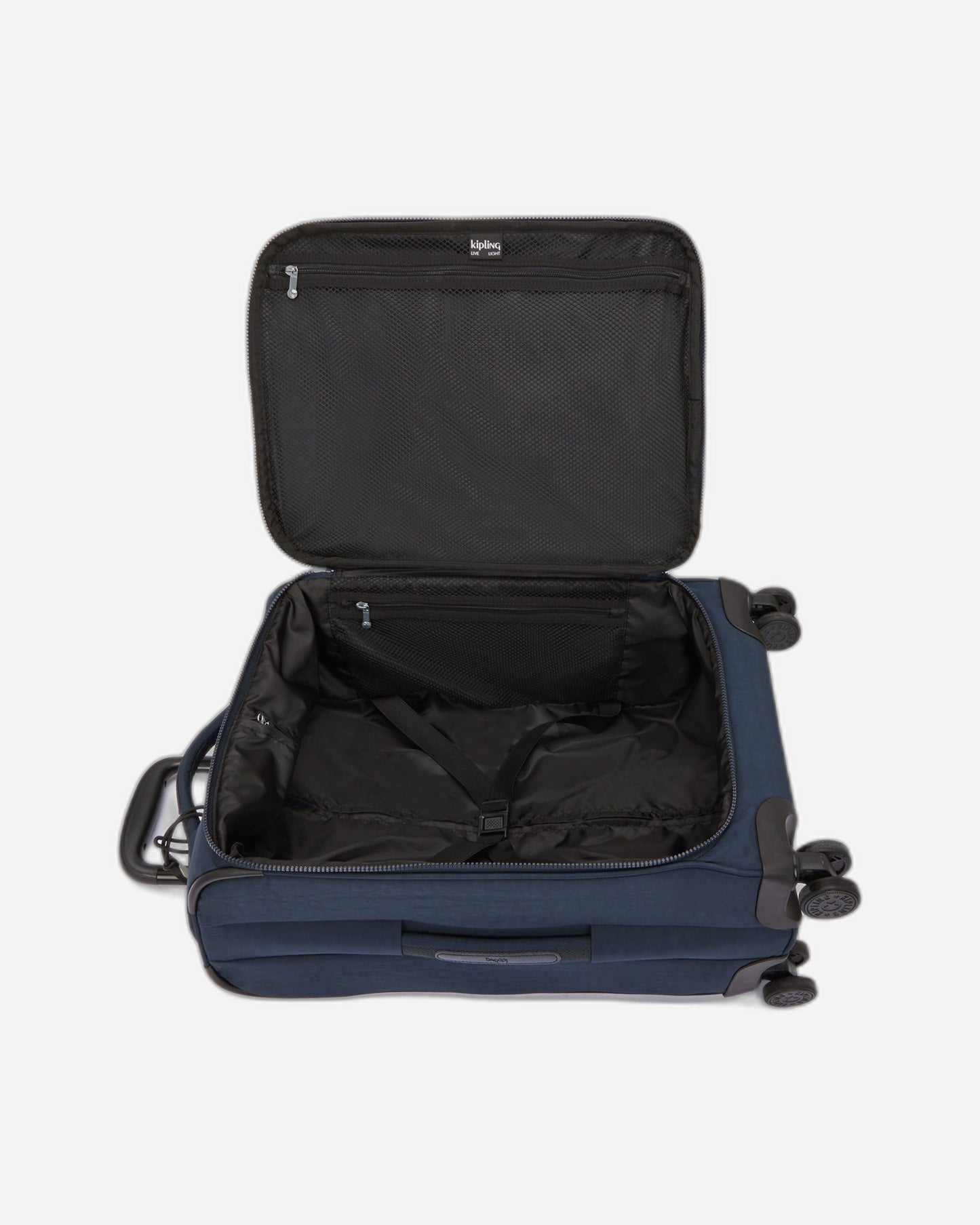 حقيبة سفر Kipling New Youri Spin S Blue Bleu 2 صغيرة قابلة للطي C2I7504-96V