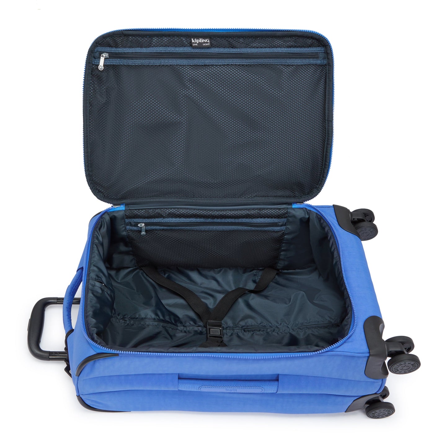 KIPLING-New Youri Spin S-حقيبة دوارة صغيرة الحجم - هافانا بلو - I7504-JC7