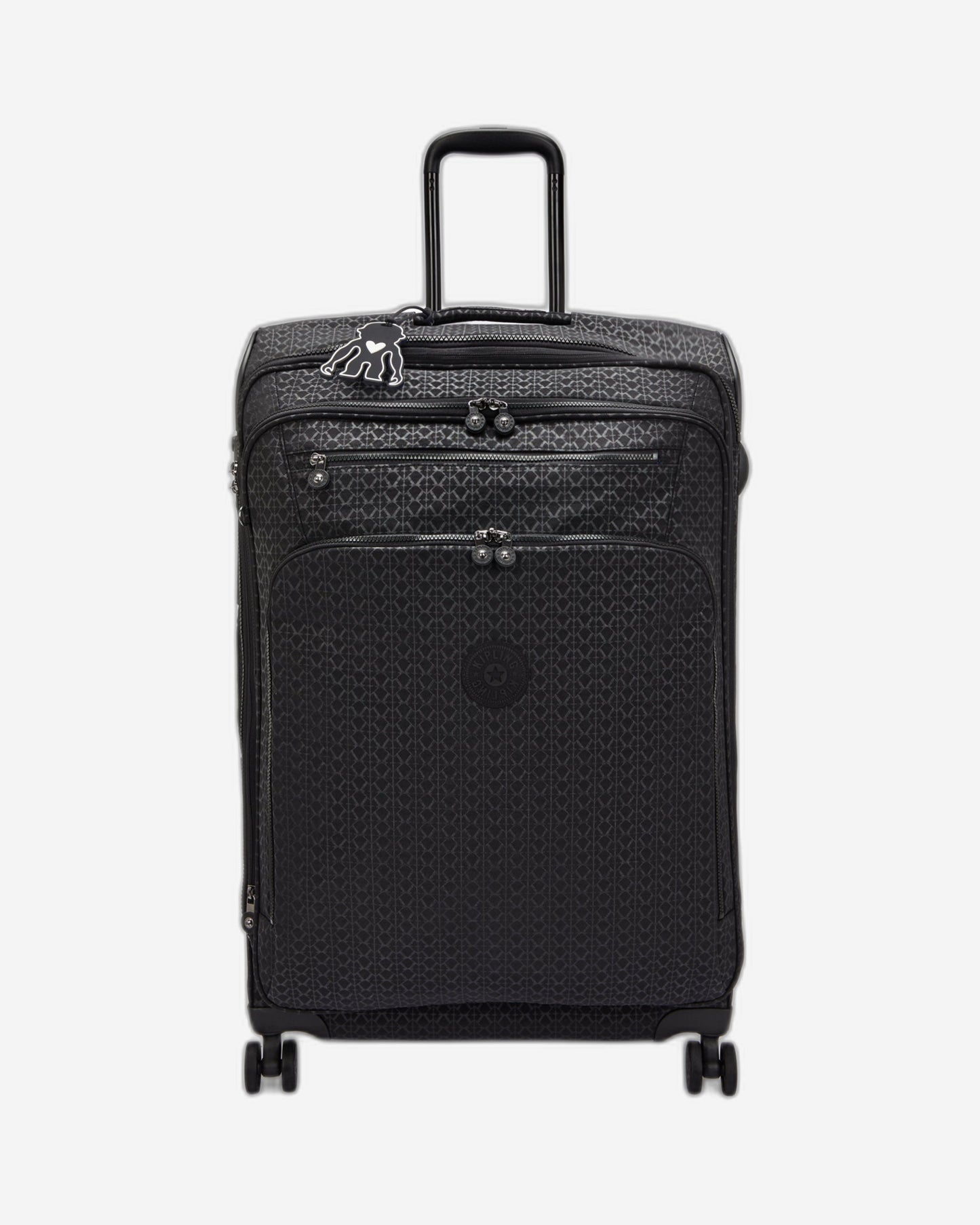حقيبة سفر Kipling New Youri Spin Signature Emb كبيرة قابلة للتمدد C2I7572-K59