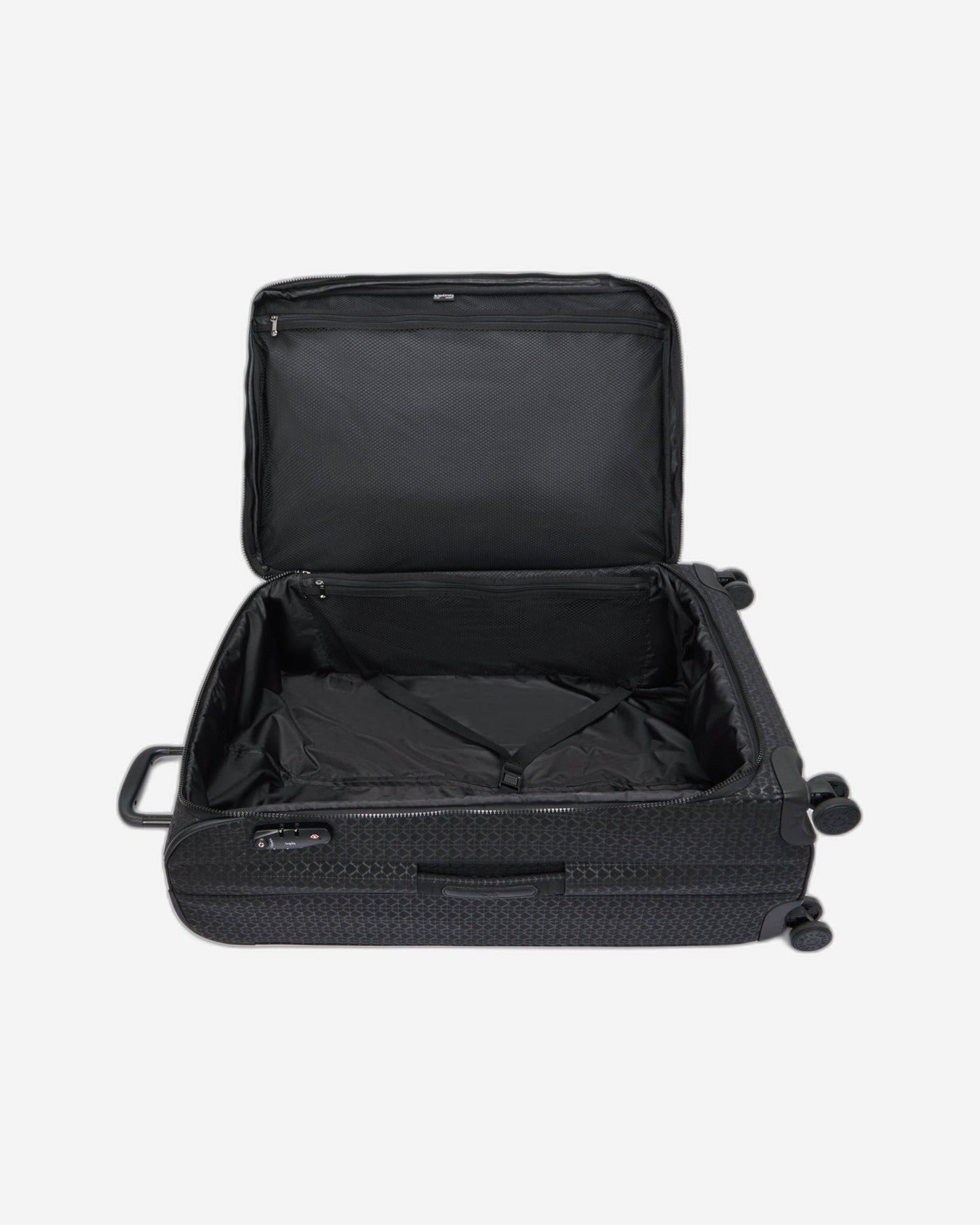 حقيبة سفر Kipling New Youri Spin Signature Emb كبيرة قابلة للتمدد C2I7572-K59