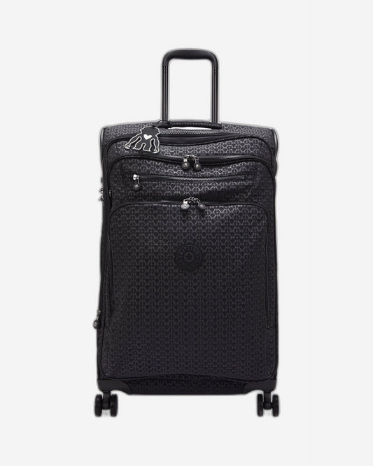 حقيبة Kipling New Youri Spin M Signature Emb متوسطة الحجم قابلة للتمدد C2I7575-K59