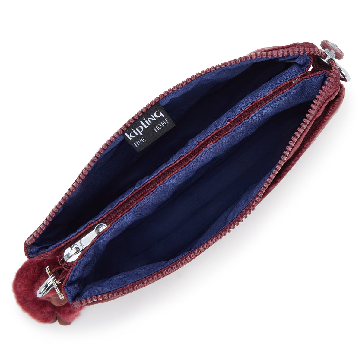 Kipling Riri Lounge Wine حقيبة كروس صغيرة (مع حزام كتف قابل للإزالة) I7590-5FW