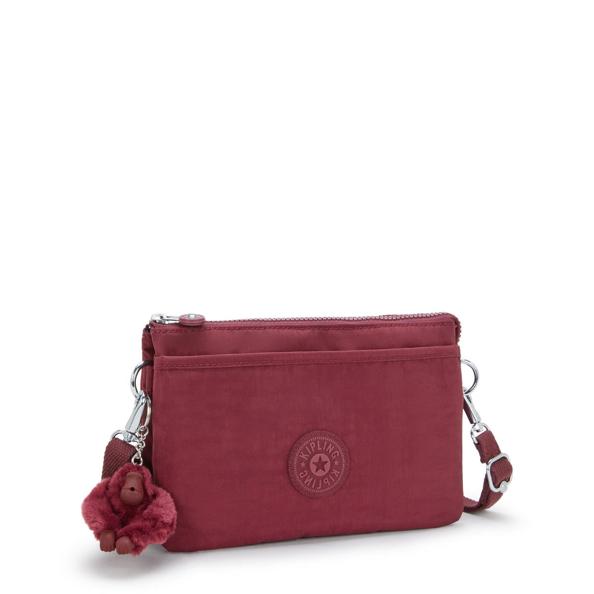 Kipling Riri Lounge Wine حقيبة كروس صغيرة (مع حزام كتف قابل للإزالة) I7590-5FW
