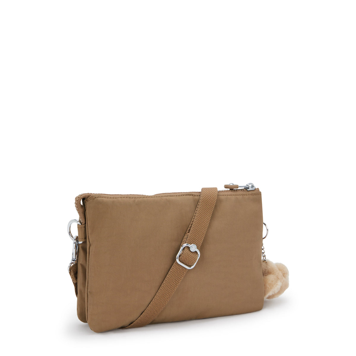 Kipling Riri Early Tan حقيبة كروس صغيرة (مع حزام كتف قابل للإزالة) I7590-7CN