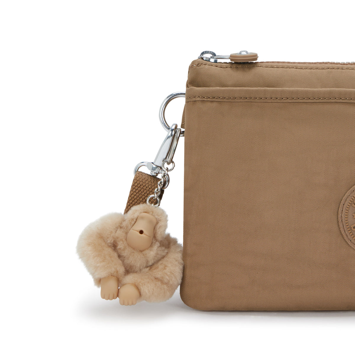 Kipling Riri Early Tan حقيبة كروس صغيرة (مع حزام كتف قابل للإزالة) I7590-7CN