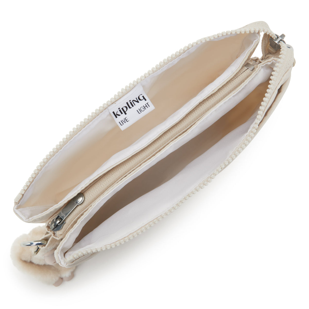 حقيبة كروس صغيرة Kipling Riri Hideaway باللون البيج I7590-7JR