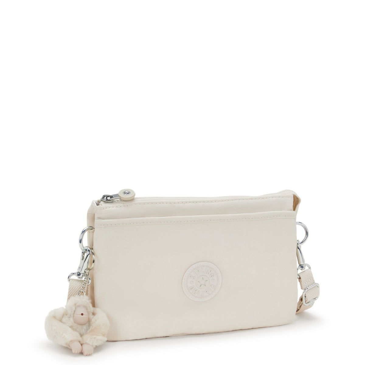 حقيبة كروس صغيرة Kipling Riri Hideaway باللون البيج I7590-7JR
