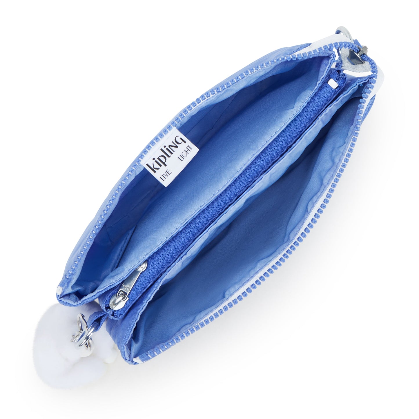Kipling Riri Cocktail Blue حقيبة كروسبودي صغيرة بحمالة كتف قابلة للإزالة I7590-87S