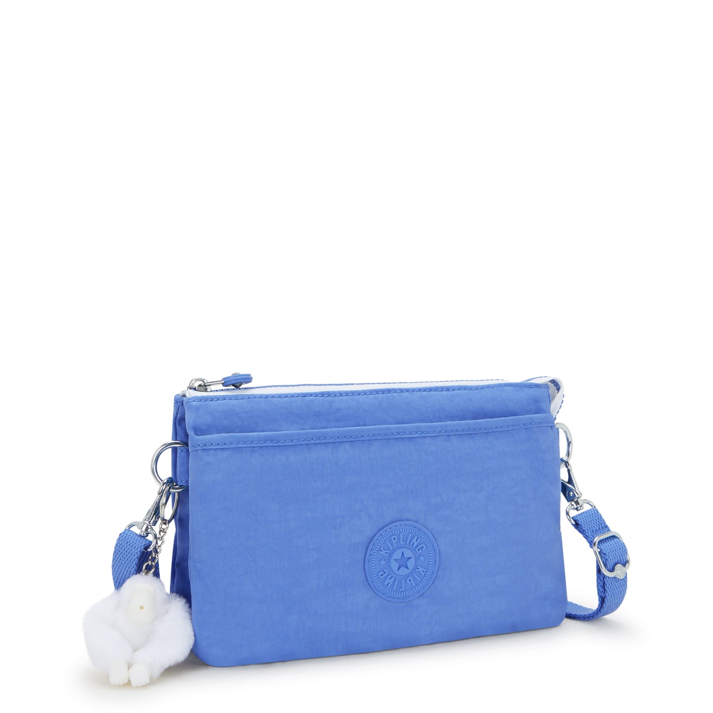 Kipling Riri Cocktail Blue حقيبة كروسبودي صغيرة بحمالة كتف قابلة للإزالة I7590-87S