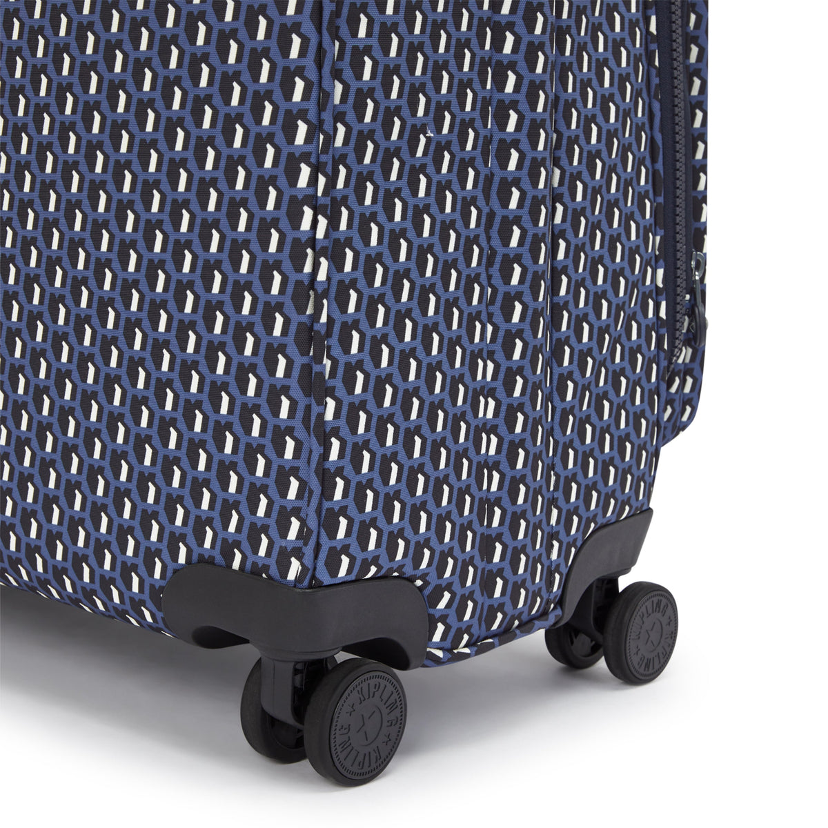 حقيبة Kipling New Youri Spin L 3D K زرقاء كبيرة قابلة للتمدد I7640-4JS