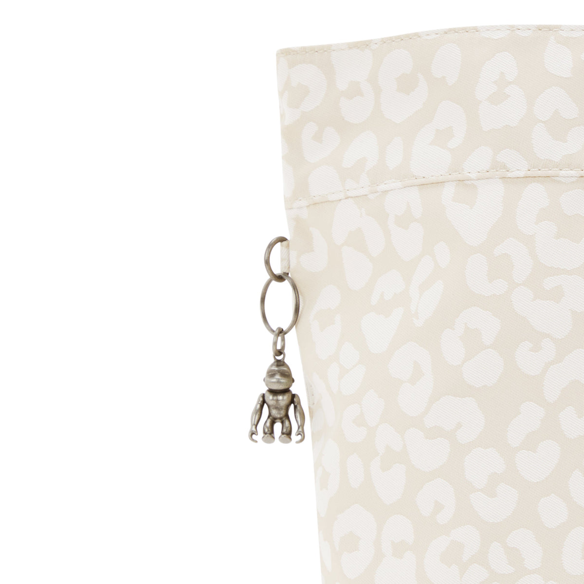 حقيبة KIPLING-Colissa-كبيرة مع حجرة للكمبيوتر المحمول-White Cheetah J-I7688-T8J