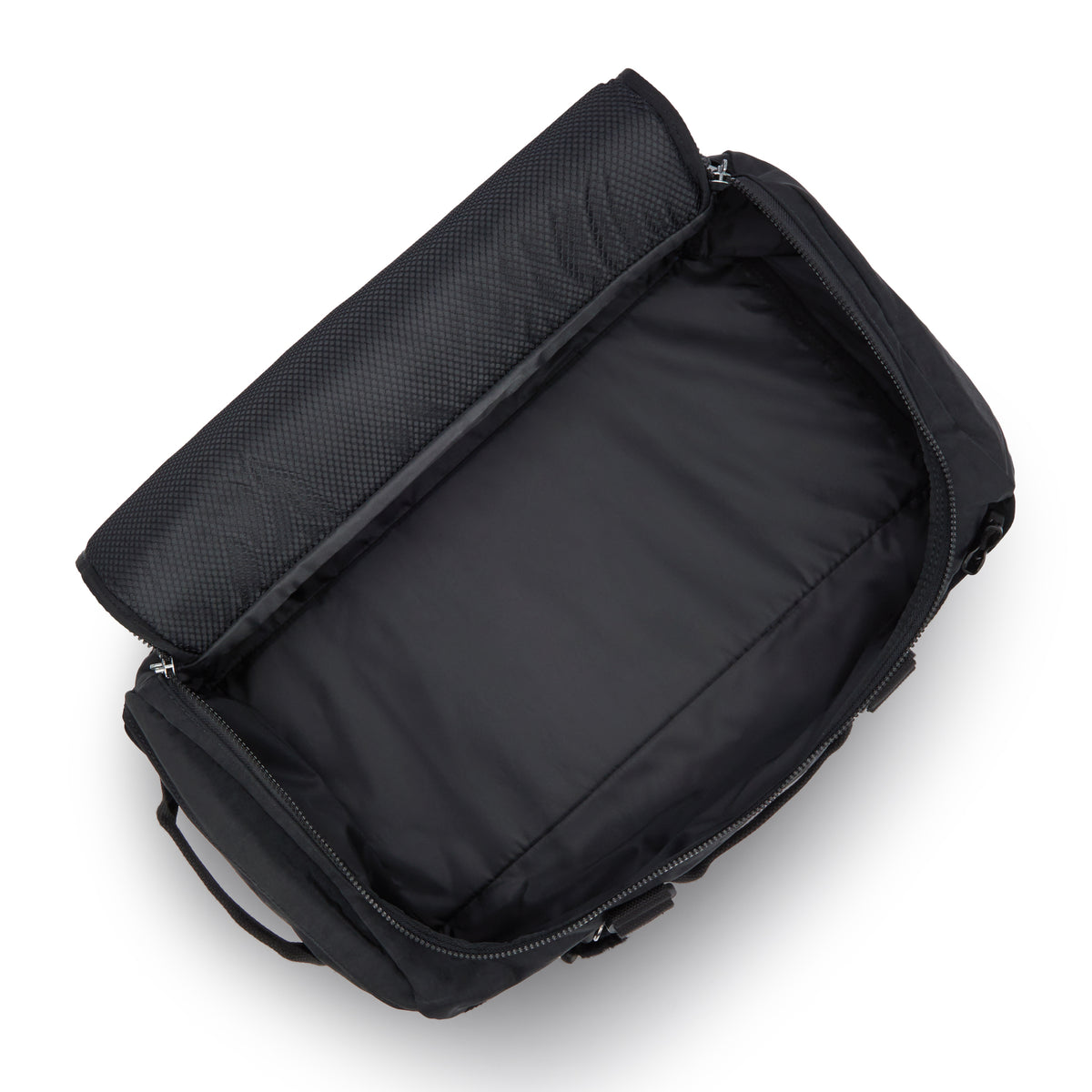 KIPLING Jonis S Black Noir حقيبة سفر صغيرة (قابلة للتحويل إلى حقيبة ظهر) I7712-P39