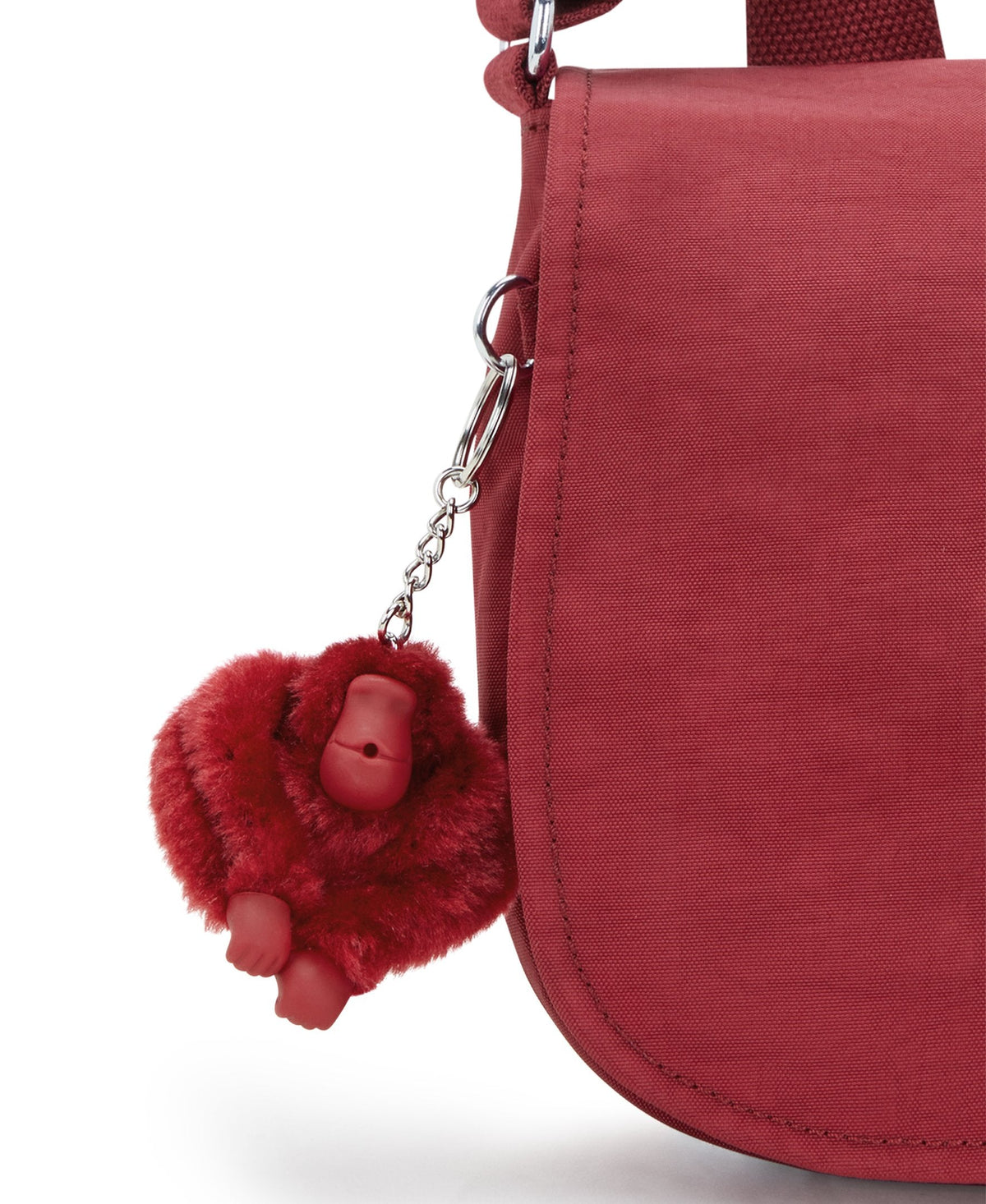 حقيبة Kipling Loreen M متوسطة الحجم باللون الأحمر العصري I7729-4SS