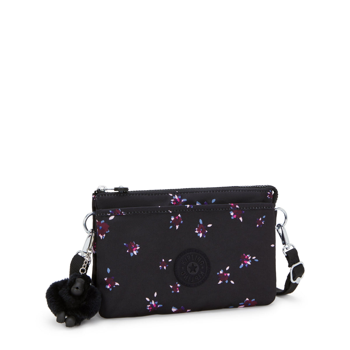 حقيبة كروس صغيرة Kipling Riri Night Flower (مع حزام كتف قابل للإزالة) I7780-5FH