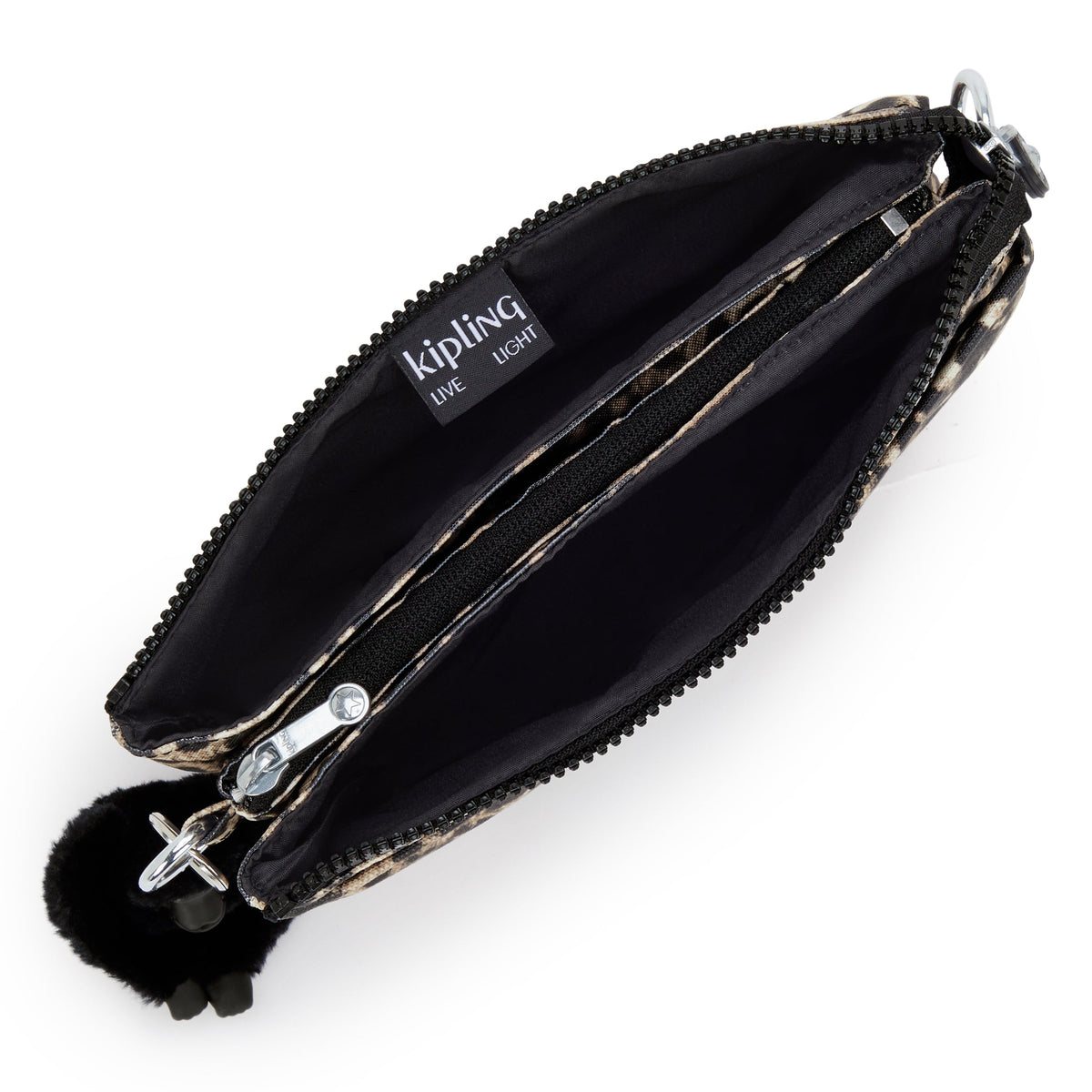 حقيبة كروس صغيرة Kipling Riri Wild Leopard (مع حزام كتف قابل للإزالة) I7780-6JP