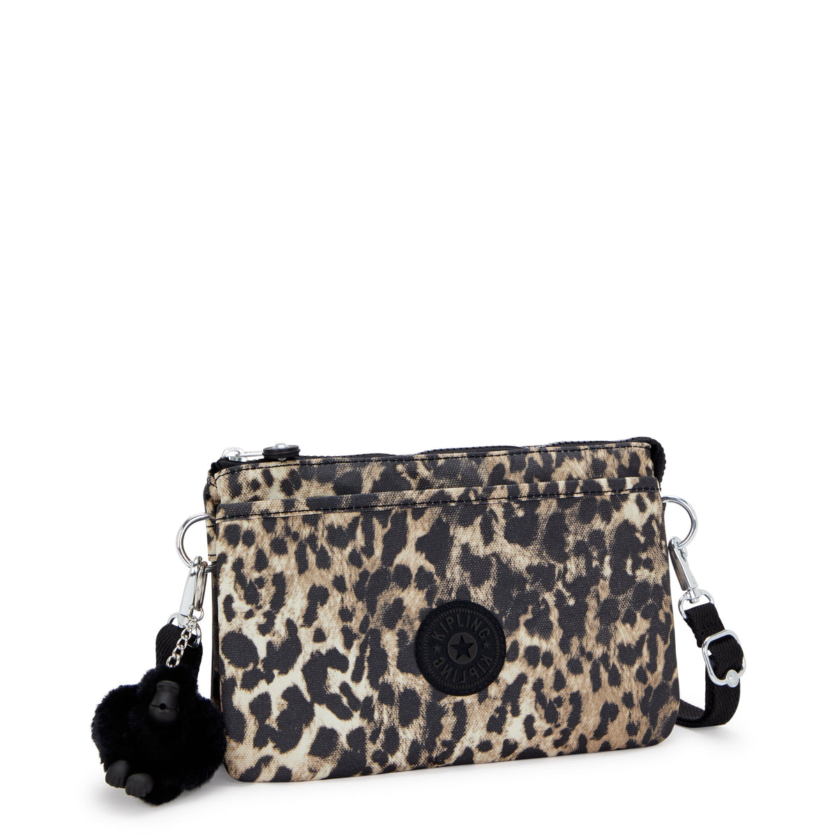 حقيبة كروس صغيرة Kipling Riri Wild Leopard (مع حزام كتف قابل للإزالة) I7780-6JP