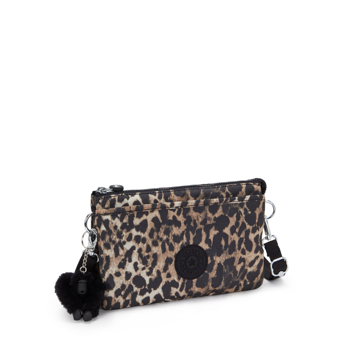 حقيبة كروس صغيرة Kipling Riri Wild Leopard (مع حزام كتف قابل للإزالة) I7780-6JP