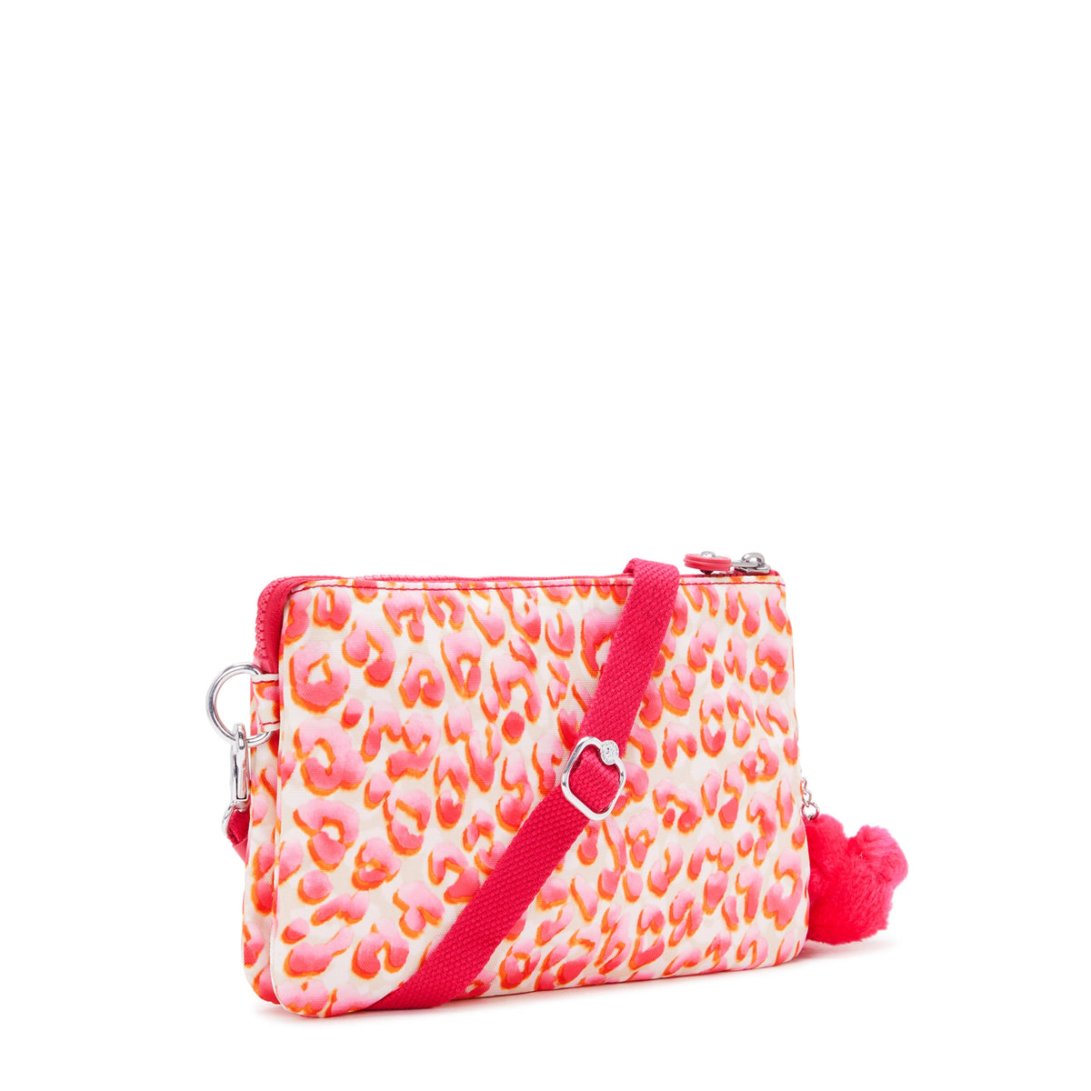 KIPLING-Riri-حقيبة كروس صغيرة (بحزام قابل للإزالة)-Latin Cheetah-I7780-6LX