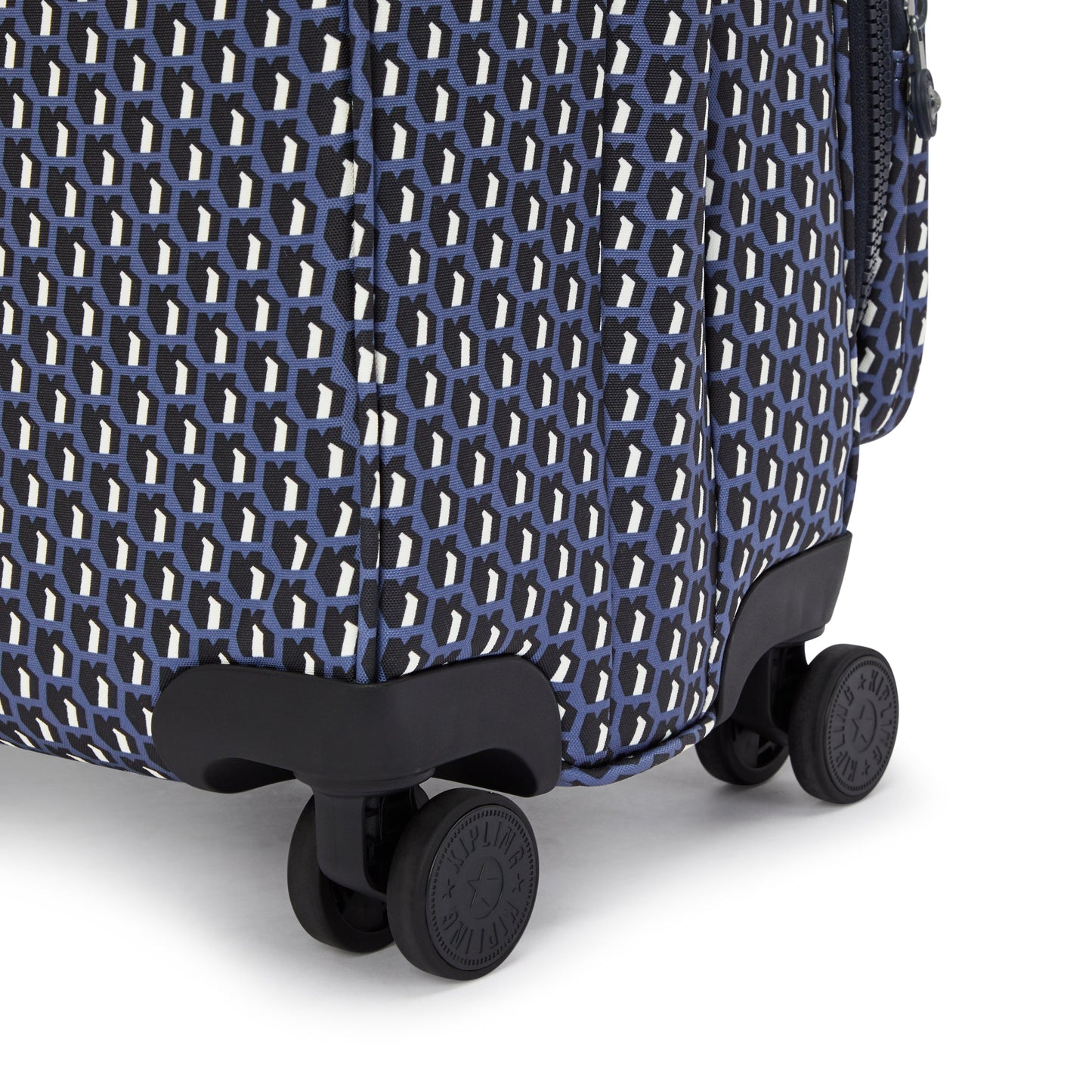حقيبة Kipling New Youri Spin M 3D K زرقاء متوسطة الحجم قابلة للتمدد I7788-4JS
