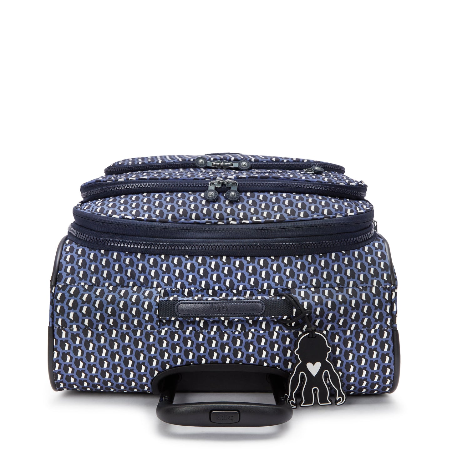 حقيبة Kipling New Youri Spin M 3D K زرقاء متوسطة الحجم قابلة للتمدد I7788-4JS