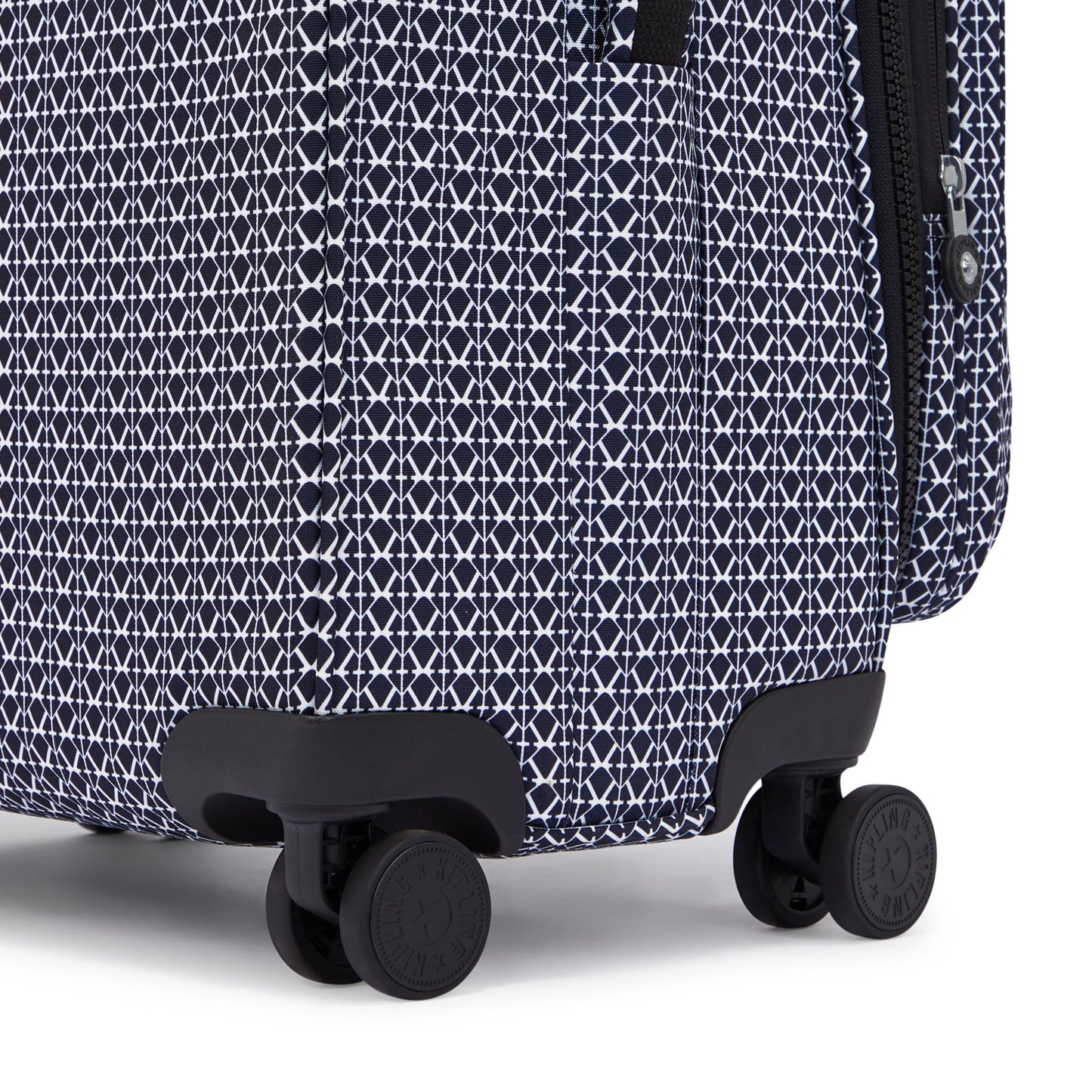 Kipling New Youri Spin M Signature Print حقيبة دوارة متوسطة قابلة للتوسيع C2I7788-DD2