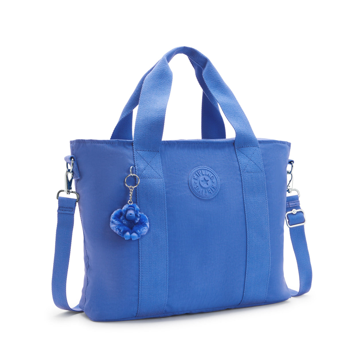 حقيبة KIPLING-Minta L-Large (بحزام كتف قابل للإزالة)-Havana Blue-I7807-JC7