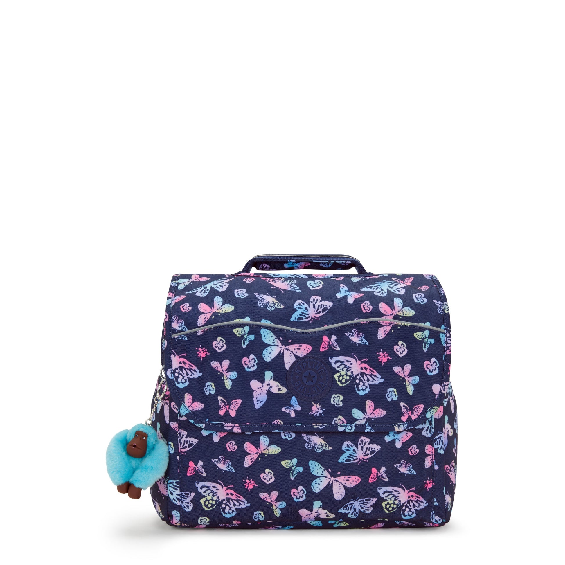 KIPLING-Codie S-Small School Bag with Adjustable Straps-Butterfly Fun-I7910-F5K