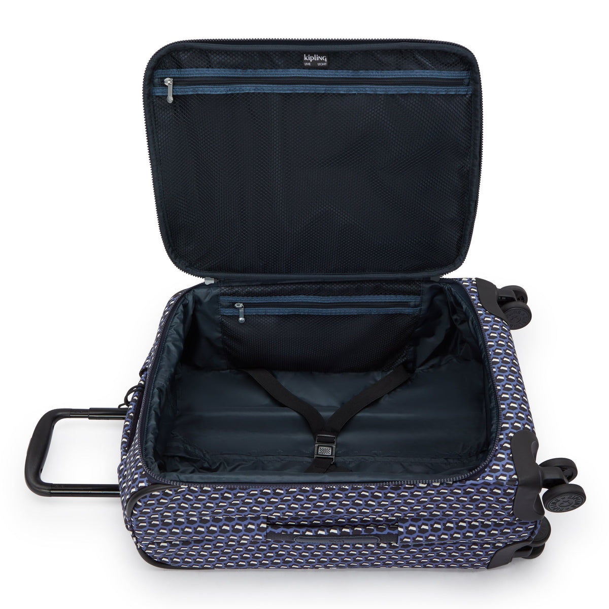 حقيبة سفر Kipling New Youri Spin S 3D K زرقاء صغيرة I7916-4JS