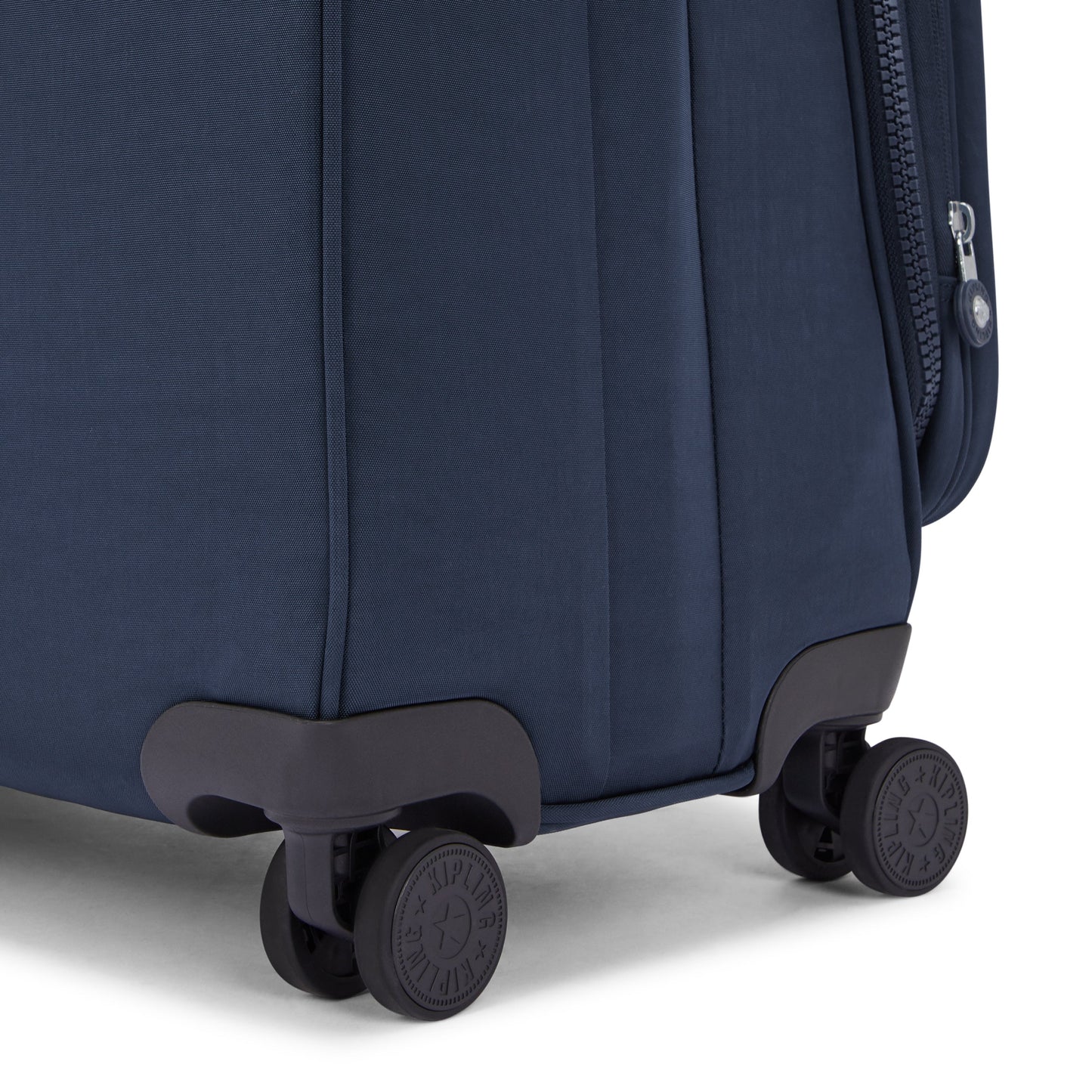 KIPLING New Youri Spin L Blue Bleu 2 حقيبة أمتعة بعجلات كبيرة قابلة للتوسيع I7930-96V