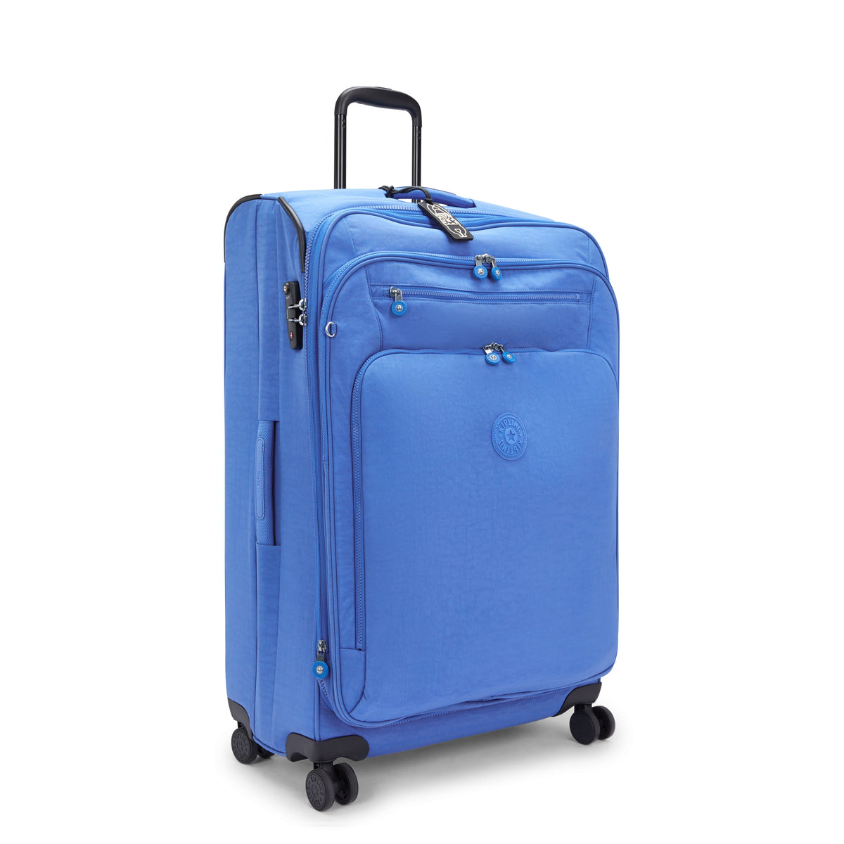 KIPLING-New Youri Spin L-حقيبة دوارة قابلة للتمدد كبيرة الحجم-هافانا بلو-I7930-JC7