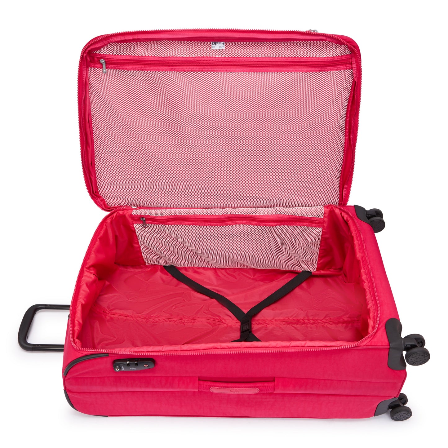 KIPLING-New Youri Spin L-حقيبة دوارة قابلة للتمدد كبيرة الحجم-لون وردي فاتح-I7930-T73