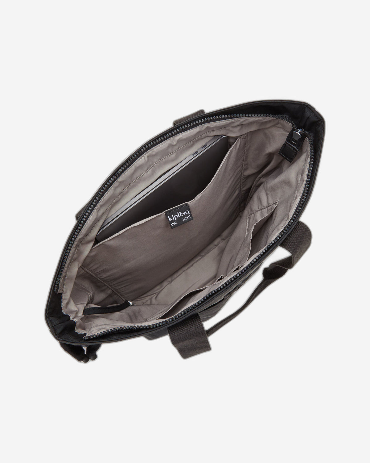 KIPLING Hanifa حقيبة كتف كبيرة سوداء I7937-P39