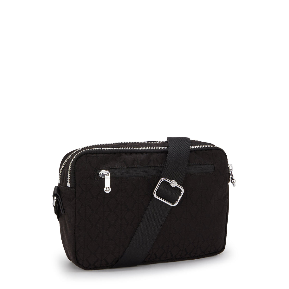 KIPLING Abanu M Noir Sign Jq حقيبة كروس متوسطة I8024-4NW
