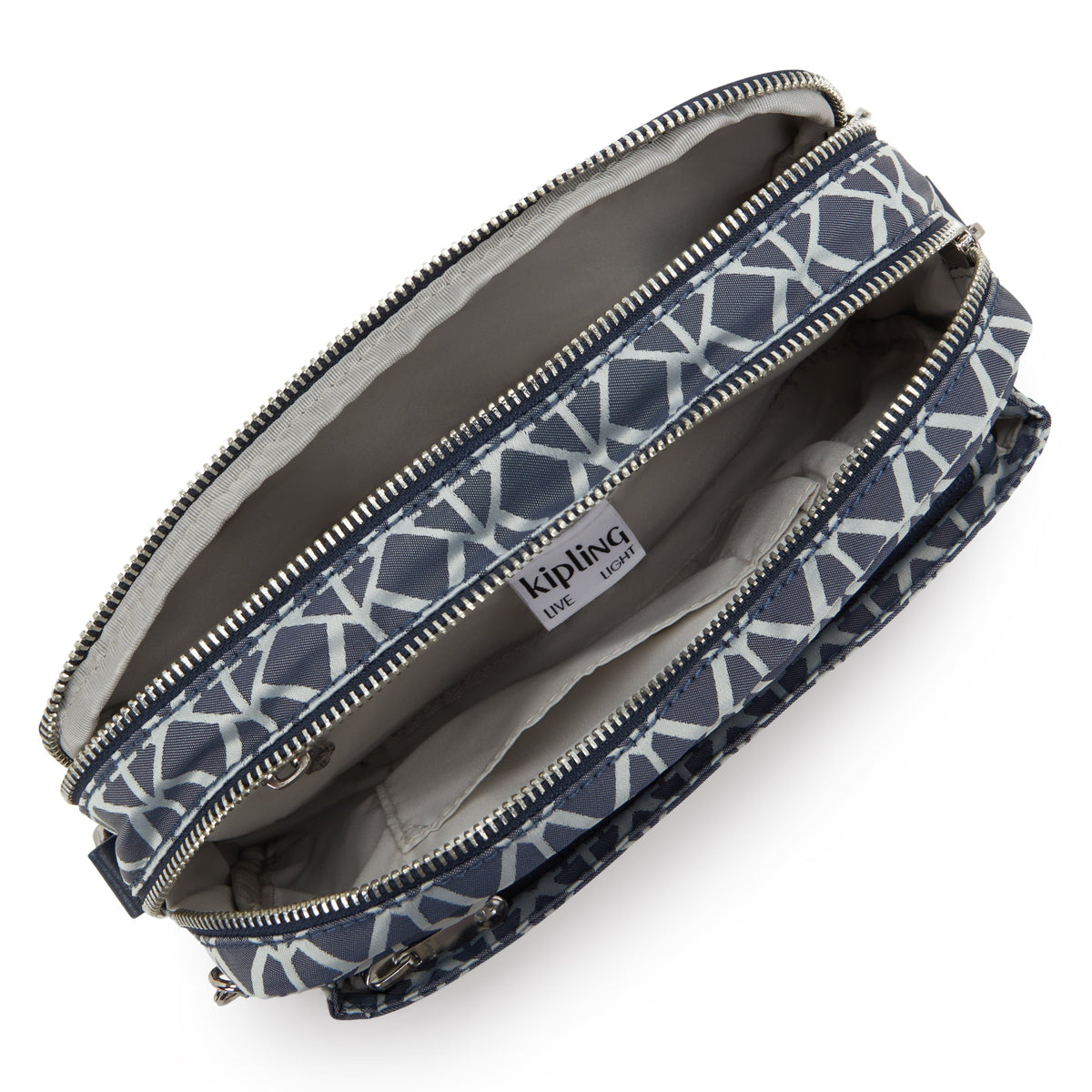 Kipling Abanu M Navy Sign Jq حقيبة كروس متوسطة I8024-8DM