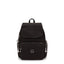 حقيبة الظهر الصغيرة Kipling City Zip S Noir Sign Jq I8029-4NW