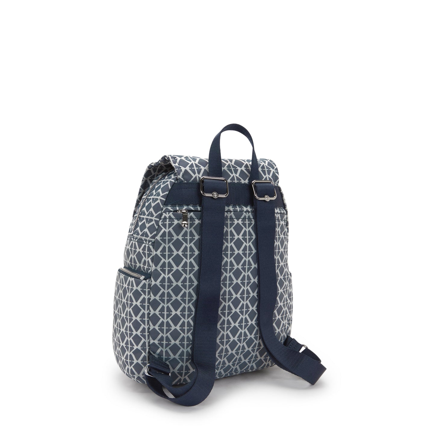 Kipling City Zip S Navy Sign Jq حقيبة ظهر صغيرة I8029-8DM