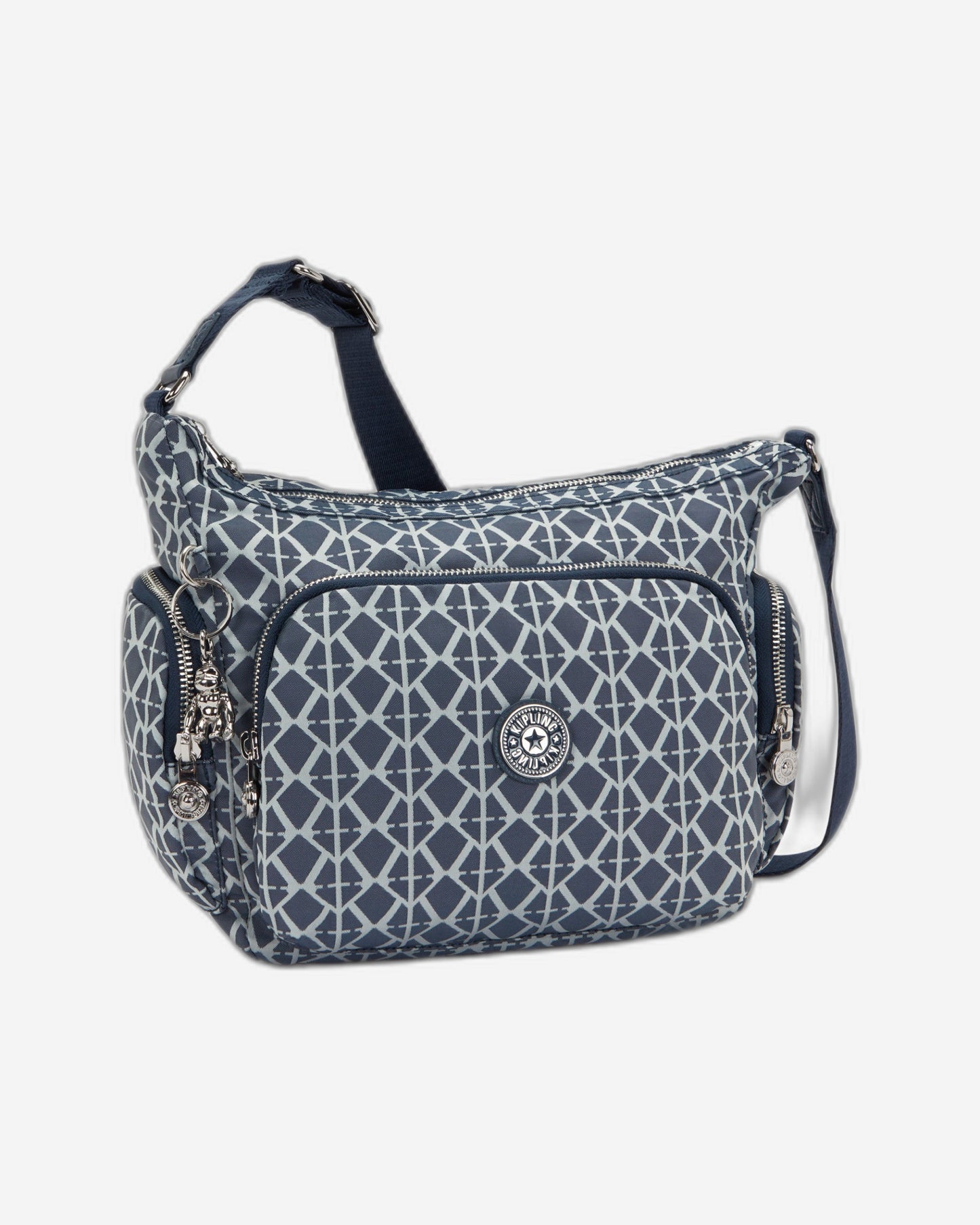 Kipling Gabb S Navy Sign Jq Medium حقيبة كروسبودي I8039-8DM