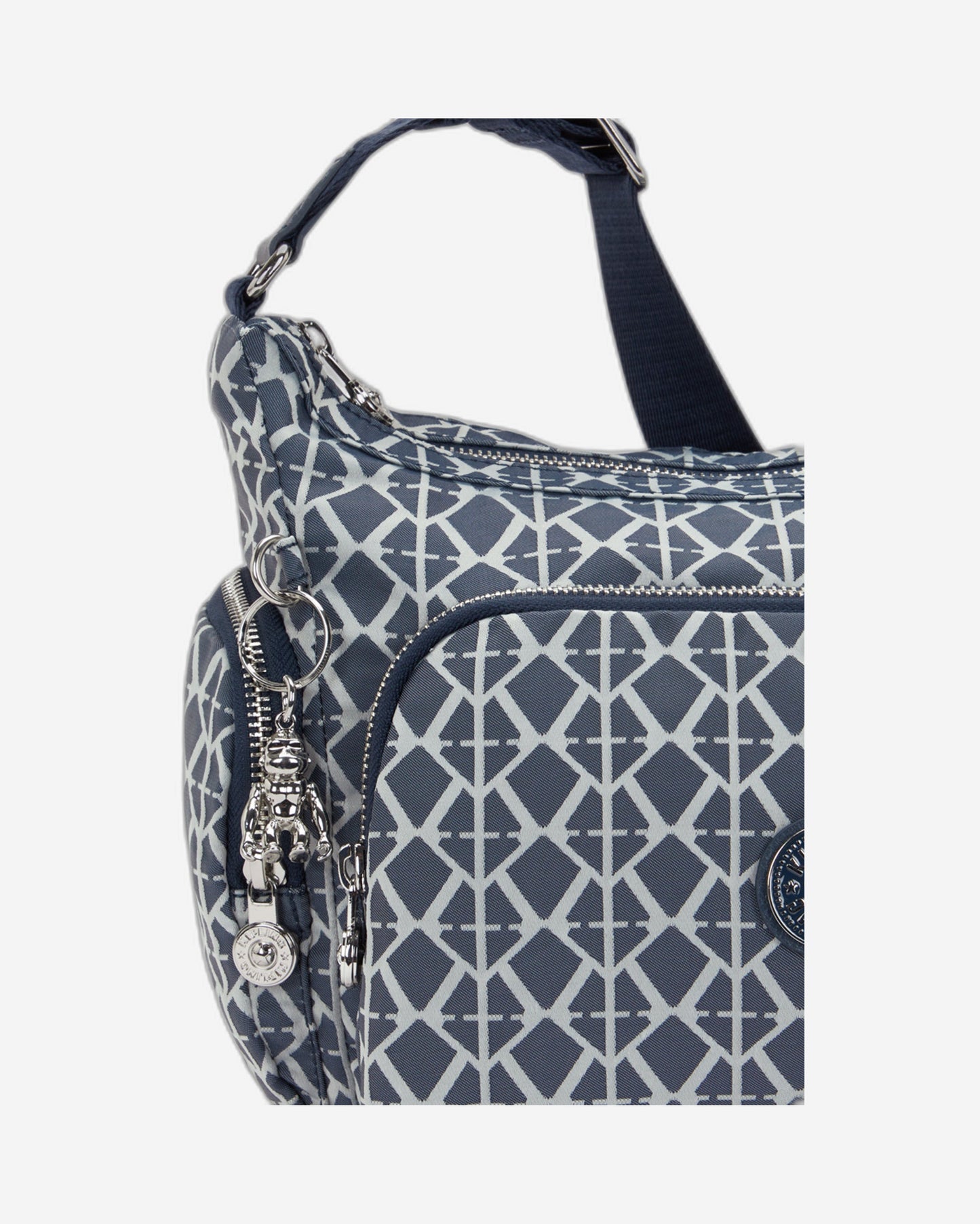 Kipling Gabb S Navy Sign Jq Medium حقيبة كروسبودي I8039-8DM