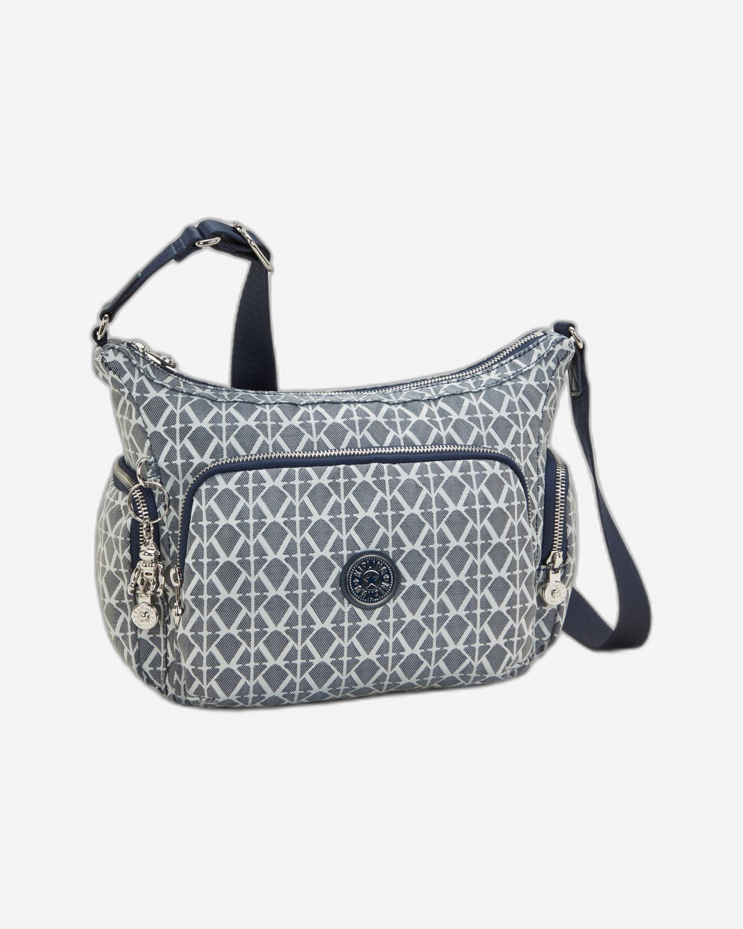 Kipling Gabb S Navy Sign Jq Medium حقيبة كروسبودي I8039-8DM