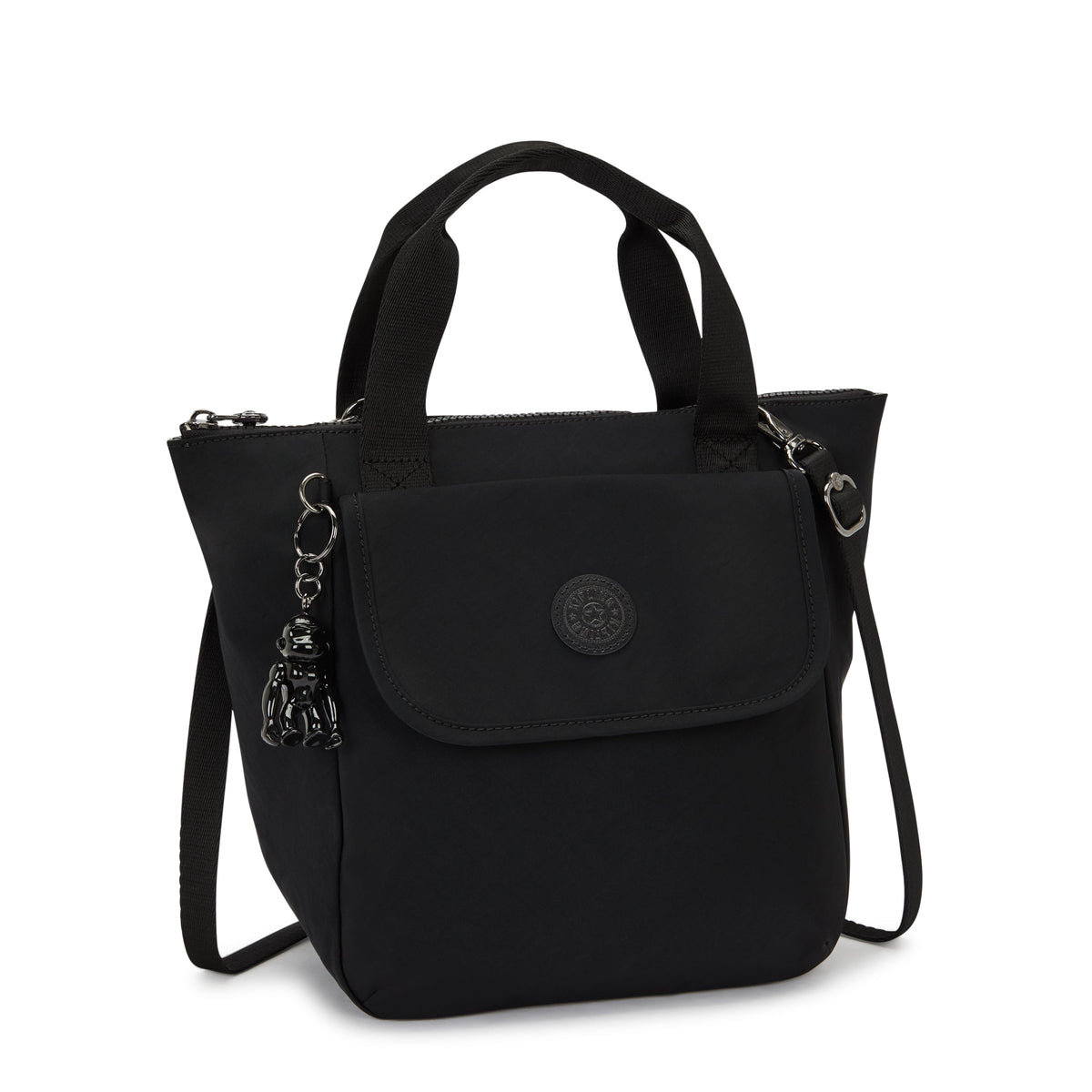 حقيبة غذاء Kipling Awakea Infinite Black المتوسطة (مع حزام كتف قابل للإزالة) I8053-2EN
