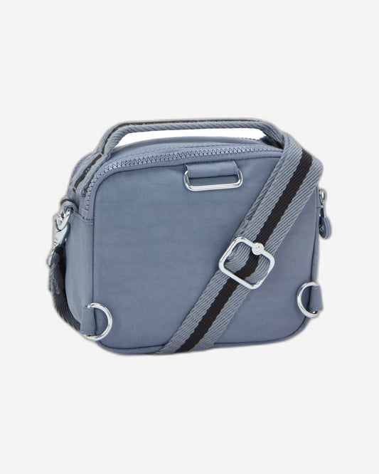 Kipling Cahir Blue Stone حقيبة صغيرة تمر بالجسم (قابلة للتحويل إلى حقيبة ظهر) I8061-6FB