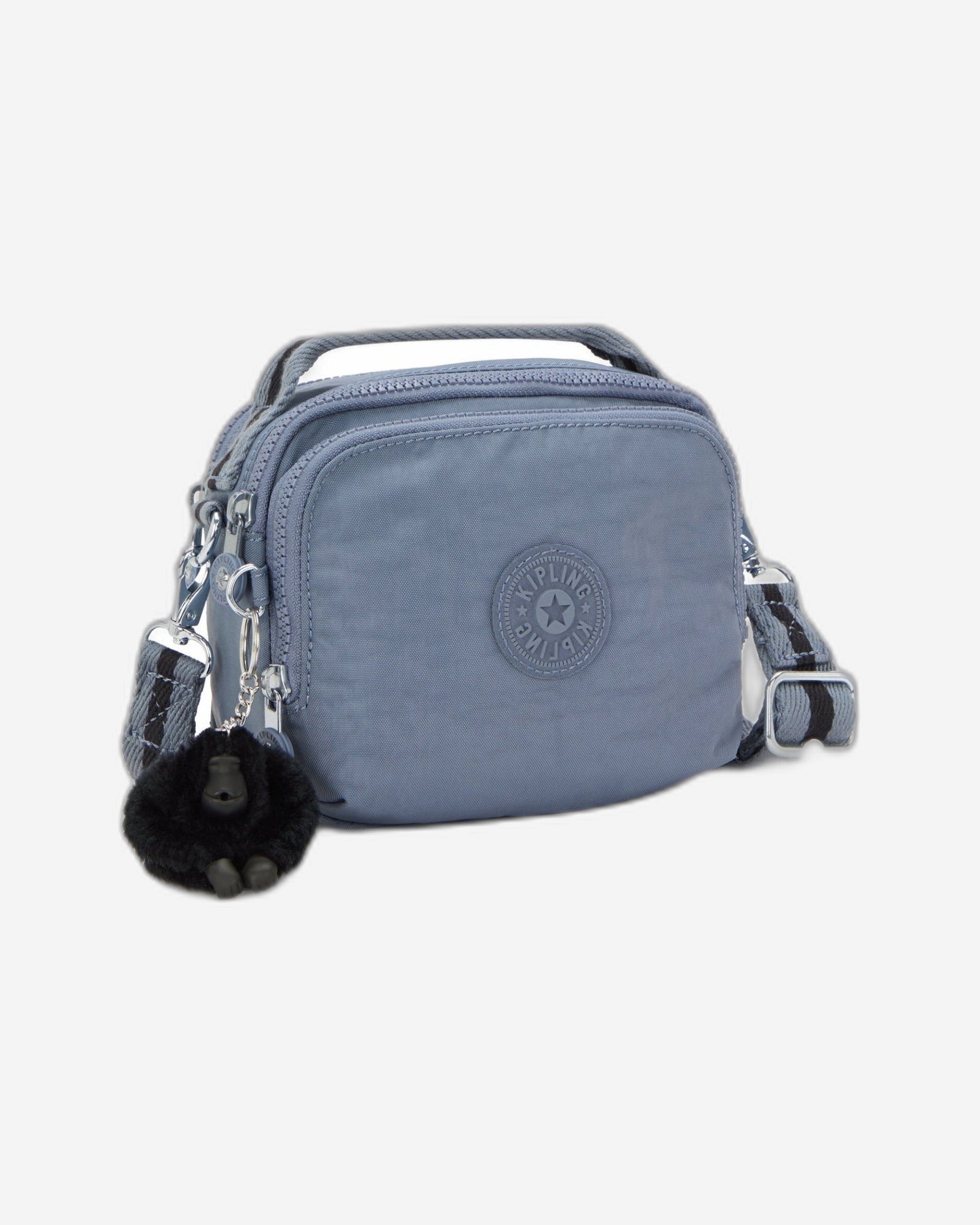Kipling Cahir Blue Stone حقيبة صغيرة تمر بالجسم (قابلة للتحويل إلى حقيبة ظهر) I8061-6FB